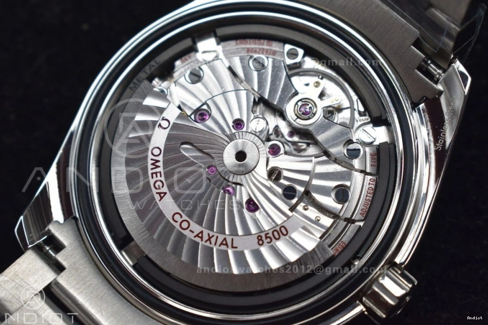 On Terra Edition Best VSF Black SS Aqua 1:1 A8500 SS Dial 150M Bracelet 0106